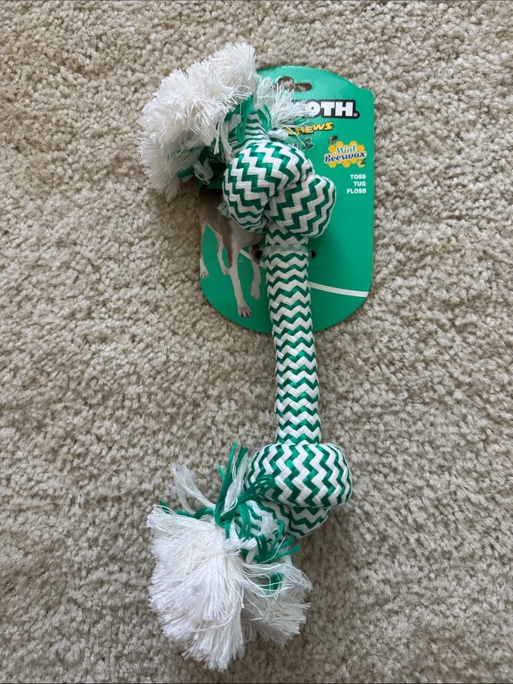 Mammoth Flossy Chews Rope Tug Toy